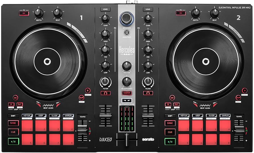DJ機材 Hercules Amazon.com: Hercules DJ Controller (4780944) : Musical